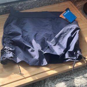 Columbia Women's Navy Blue Active Skort with Side Drawstrings